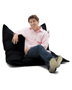 Atelier Del Sofa Cushion Pouf 100x100 - Black